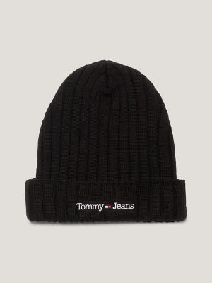 Men's hat TOMMY HILFIGER beanie with logo article XM0XM02096