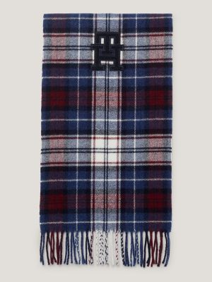 | Scarf Tommy Tartan Hilfiger TH Wool Logo