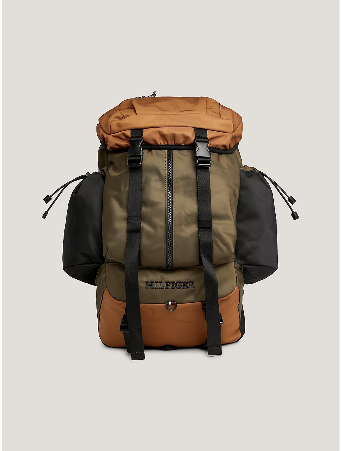 Tommy Hilfiger Men's Monotype Logo Colorblock Backpack - Multi