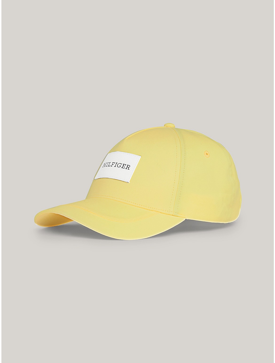 Tommy Hilfiger Monotype Patch Baseball Cap In Yellow Tulip