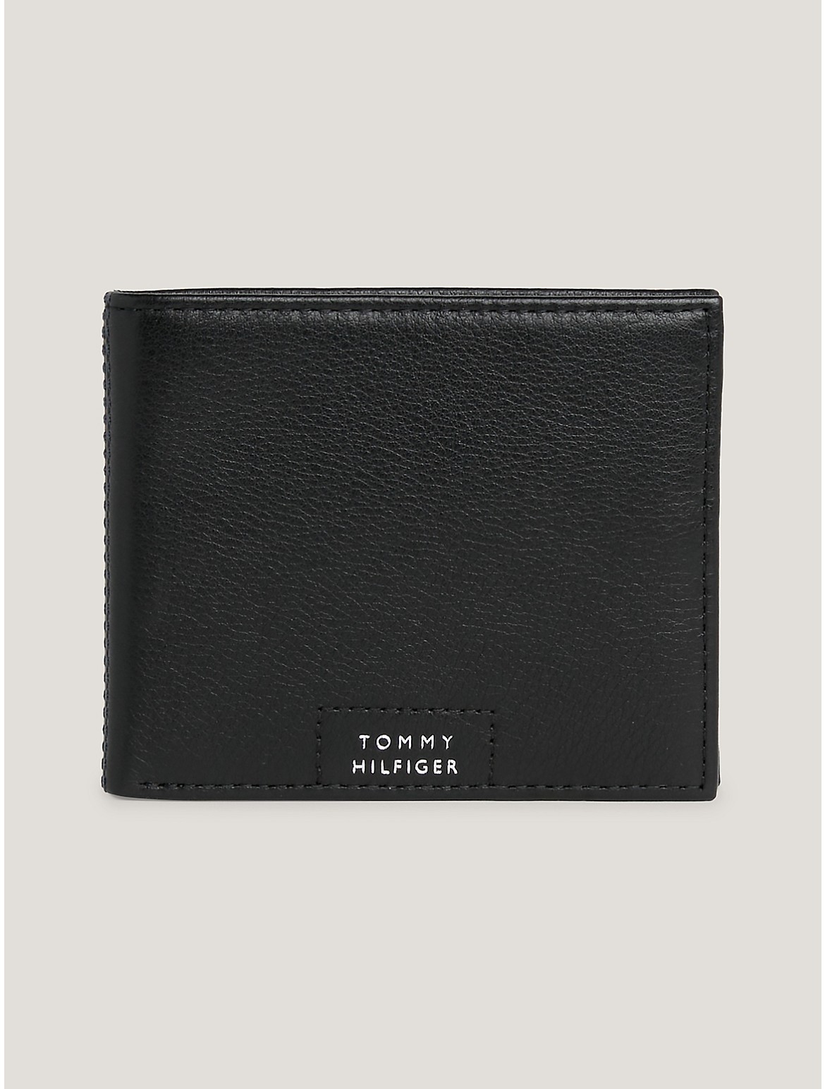 Tommy Hilfiger Men's Hilfiger Leather Card Wallet