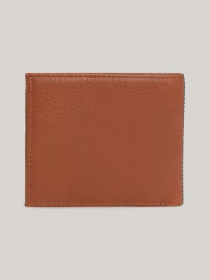 Tommy hilfiger cheap leather bifold wallet