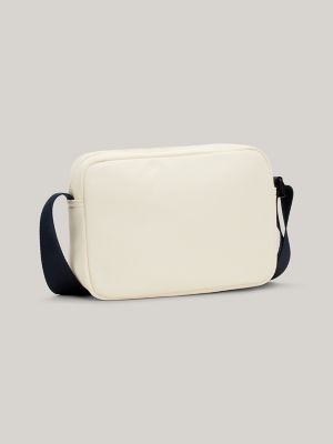 Embroidered Monotype Crossbody Bag, Calico