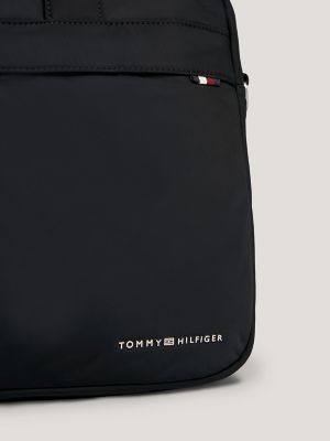 Tommy Logo Water-Repellent Computer Bag