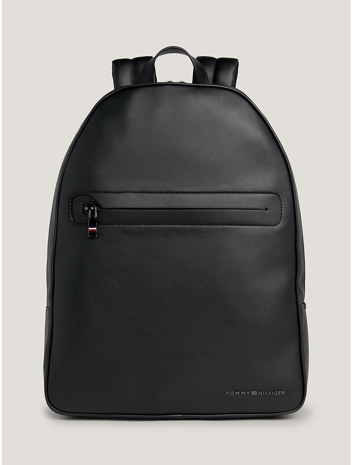 Shop Tommy Hilfiger Modern Dome Backpack In Black