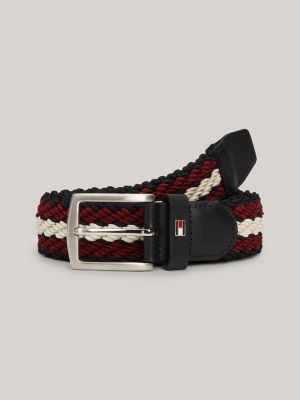 Tommy Hilfiger Men's Burnished Hand Lace Braided Belt - ShopStyle