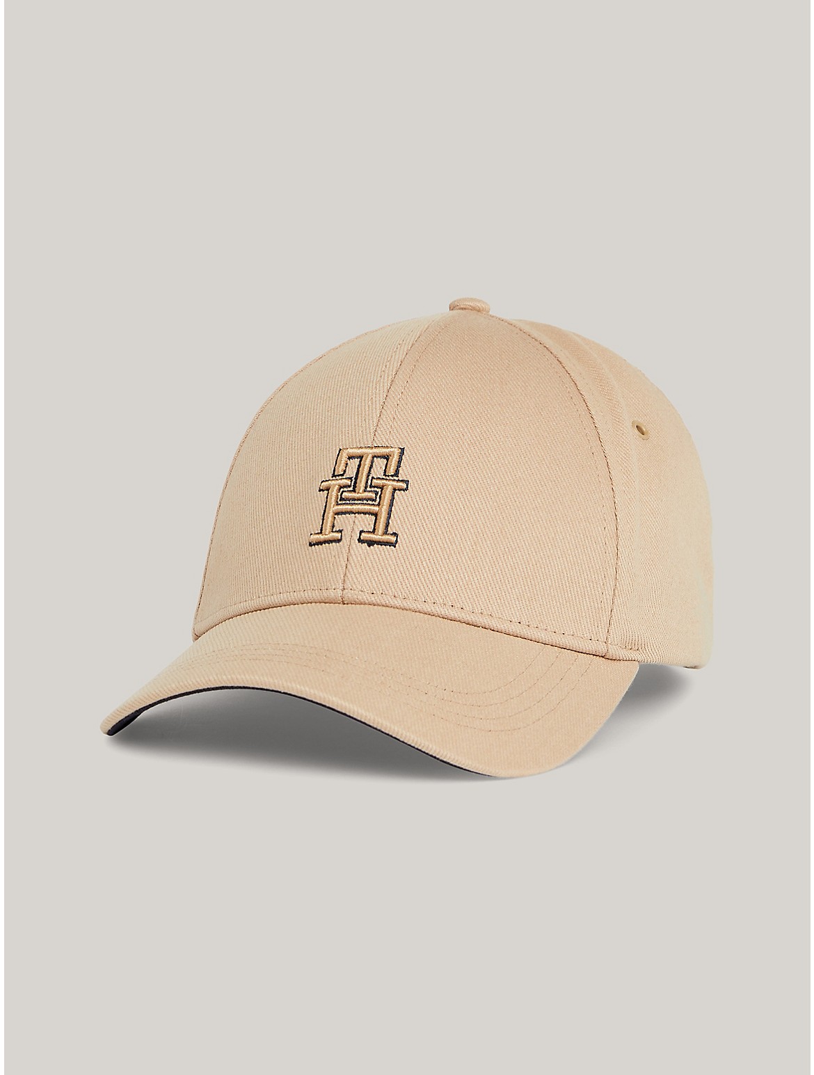 Tommy Hilfiger Men's Embroidered TH Logo Twill Cap