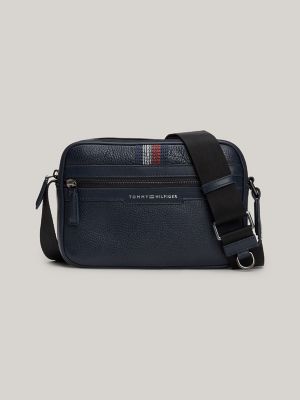 Tommy Hilfiger Logo Leather Crossbody Bag