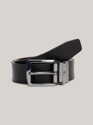Flag Logo Loop Leather Belt Tommy Hilfiger