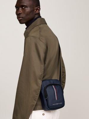 ショルダーバッグ  Badge Stripe Reporter Bag Stripe Stitch Mini Reporter Bag | Tommy Hilfiger