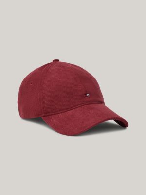 Embroidered Flag Corduroy Cap Tommy Hilfiger