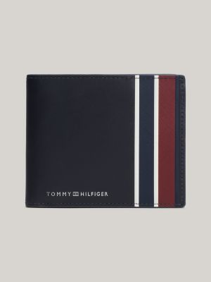 Leather wallet tommy hilfiger online