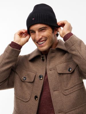 Мужские шапки Tommy Hilfiger Cotton-Cashmere Blend Beanie — фото 4