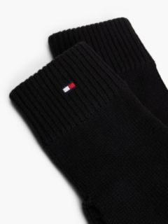 Flag Logo Cotton-Cashmere Blend Glove — Black 2