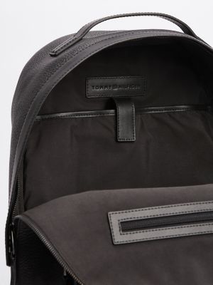 Tommy Casual Prep Leather Backpack