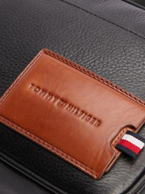 【 】 Casual Prep Leather Crossbody Bag AM13311_BDS_FNT