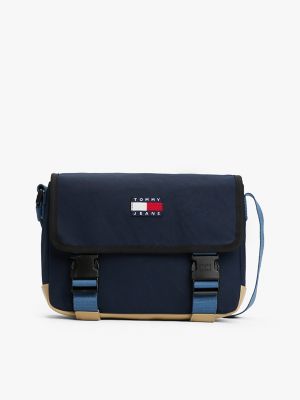 Tommy Jeans Badge Messenger Bag, Dark Night Navy