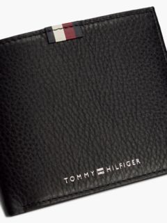 Leather Card & Coin Wallet — Black 2