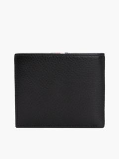 Leather Card & Coin Wallet — Black 6