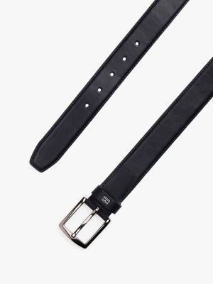 Classic Leather Belt, Space Blue