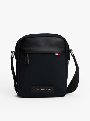 Hilfiger Lightweight Mini Reporter Bag, Black