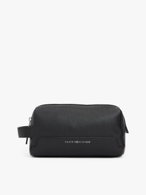 Lightweight Modern Washbag, Black