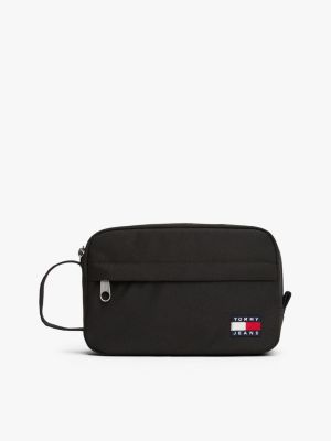 Tommy Jeans Essential Toiletry Bag, Black
