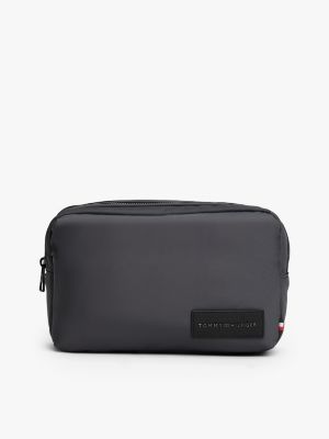 Water-Resistant Toiletry Bag, Dark Grey