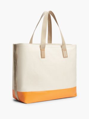 Мужские сумки Tommy Hilfiger Colorblock Canvas Tote Bag — фото 2