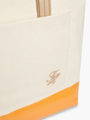 Мужские сумки Tommy Hilfiger Colorblock Canvas Tote Bag — фото 3