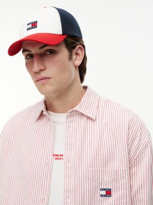 Мужские джинсы Tommy Hilfiger Tommy Jeans Badge Logo Trucker Cap — фото 4