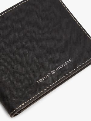Мужские кошельки Tommy Hilfiger Leather Bifold Wallet — фото 2