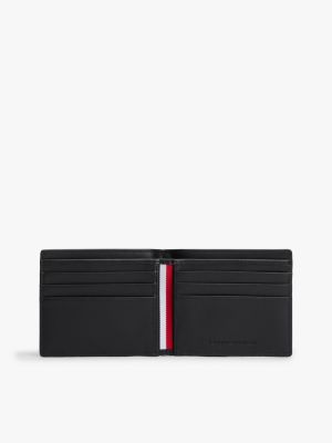 Мужские кошельки Tommy Hilfiger Pebbled Leather Bifold Wallet — фото 3