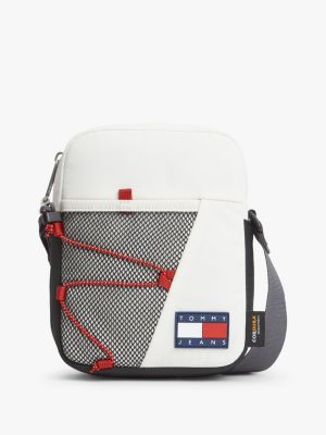 Tommy Jeans Outdoor Ripstop Reporter Bag, Ivory Mix