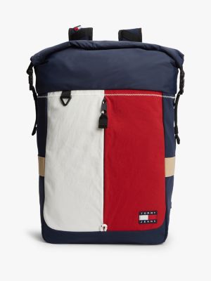 Tommy Jeans Water-Repellent Backpack, Navy