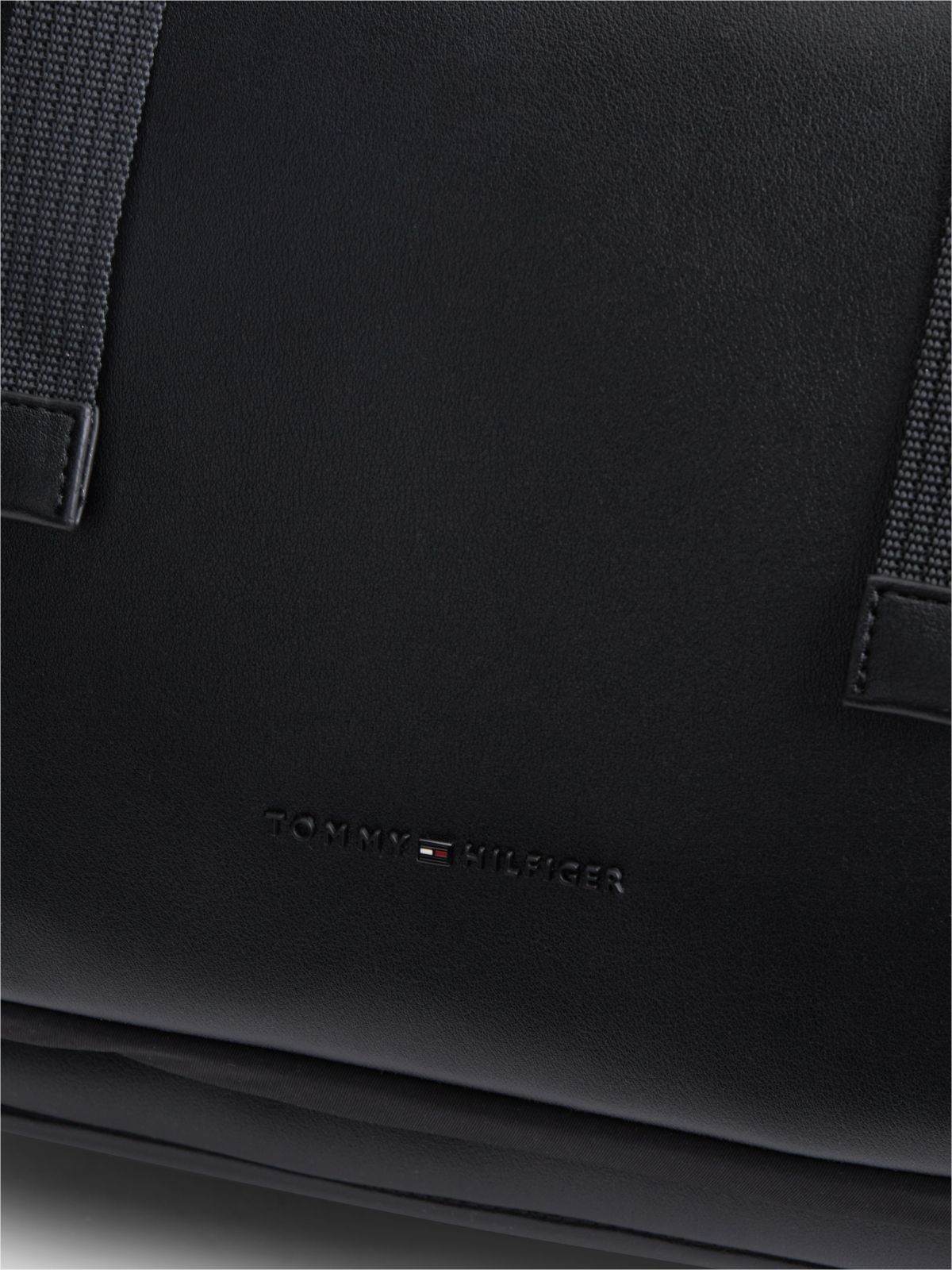 Flag Logo Jacquard Travel Backpack — Black