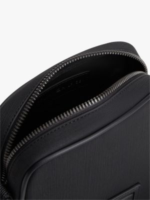 Мужские сумки Tommy Hilfiger Hilfiger Logo Textured Mini Reporter — фото 4