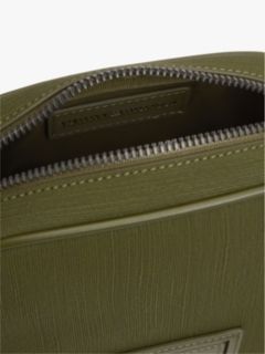 Hilfiger Logo Textured Mini Reporter Bag — Olivewood 4