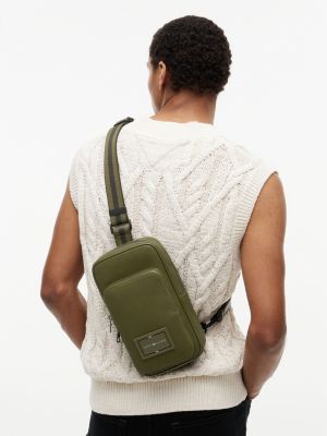 Мужские сумки Tommy Hilfiger Hilfiger Logo Textured Sling — фото 2
