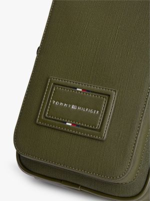 Мужские сумки Tommy Hilfiger Hilfiger Logo Textured Sling — фото 5