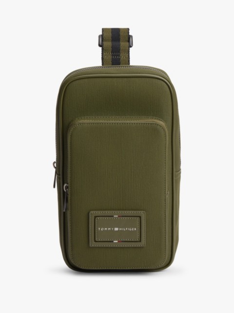 Мужские сумки Tommy Hilfiger Hilfiger Logo Textured Sling