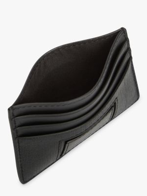 Мужские сумки Tommy Hilfiger Hilfiger Logo Leather Card Holder — фото 2