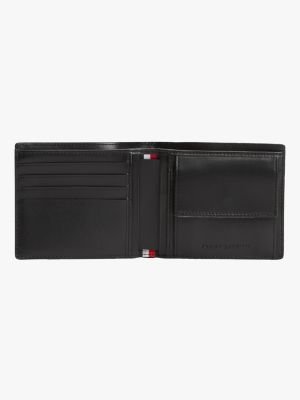Мужские кошельки Tommy Hilfiger Hilfiger Logo Leather Card & Coin Wallet — фото 2