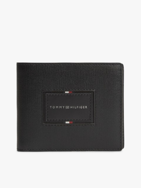 Мужские кошельки Tommy Hilfiger Hilfiger Logo Leather Card & Coin Wallet