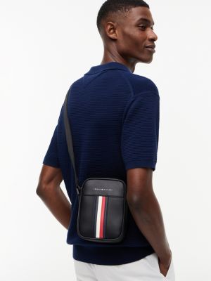 Мужские сумки Tommy Hilfiger Signature Stripe Reporter Bag — фото 2