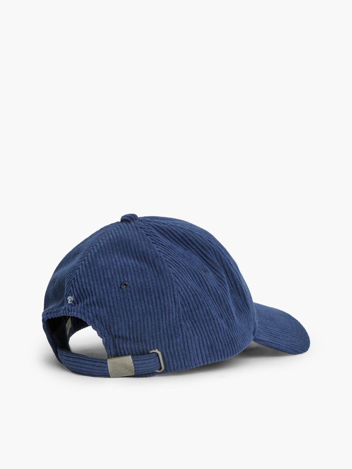 Flag Logo Corduroy Baseball Cap — Preppy Navy