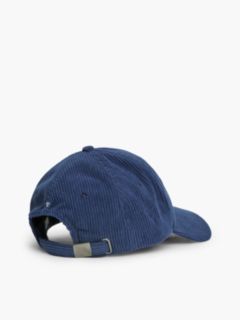 Flag Logo Corduroy Baseball Cap — Preppy Navy 2