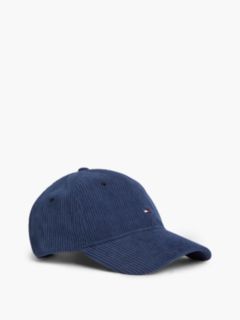 Flag Logo Corduroy Baseball Cap — Preppy Navy 1