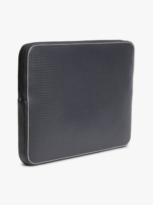 Мужские сумки Tommy Hilfiger Allover Flag Logo Laptop Pouch — фото 2