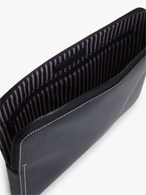 Мужские сумки Tommy Hilfiger Allover Flag Logo Laptop Pouch — фото 3